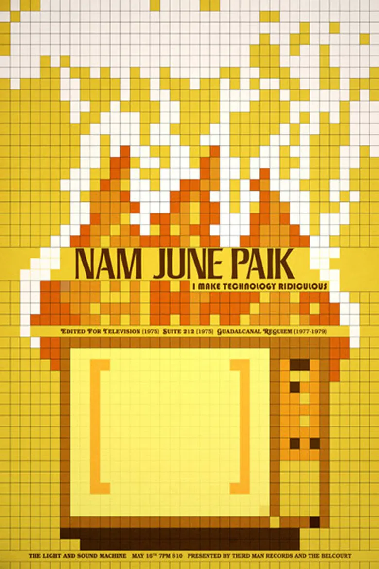 Nam June Paik: Edited for Television poster background