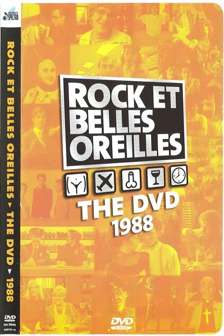 Rock et Belles Oreilles: The DVD 1988 poster background