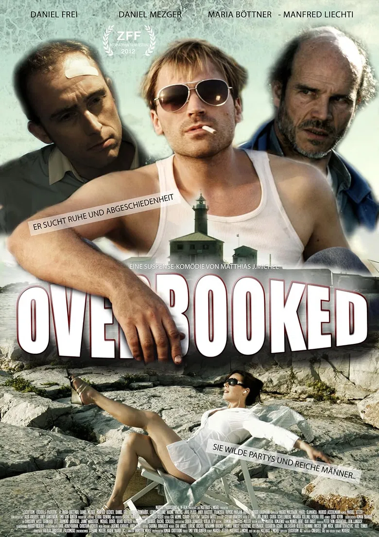 Overbooked poster background