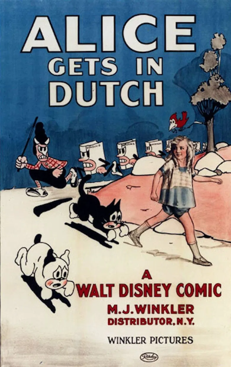 Alice Gets in Dutch poster background