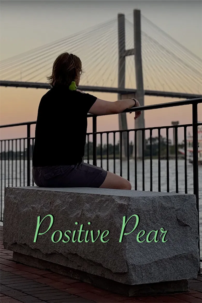 Positive Pear poster background