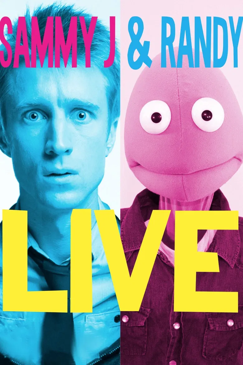Sammy J & Randy Live poster background