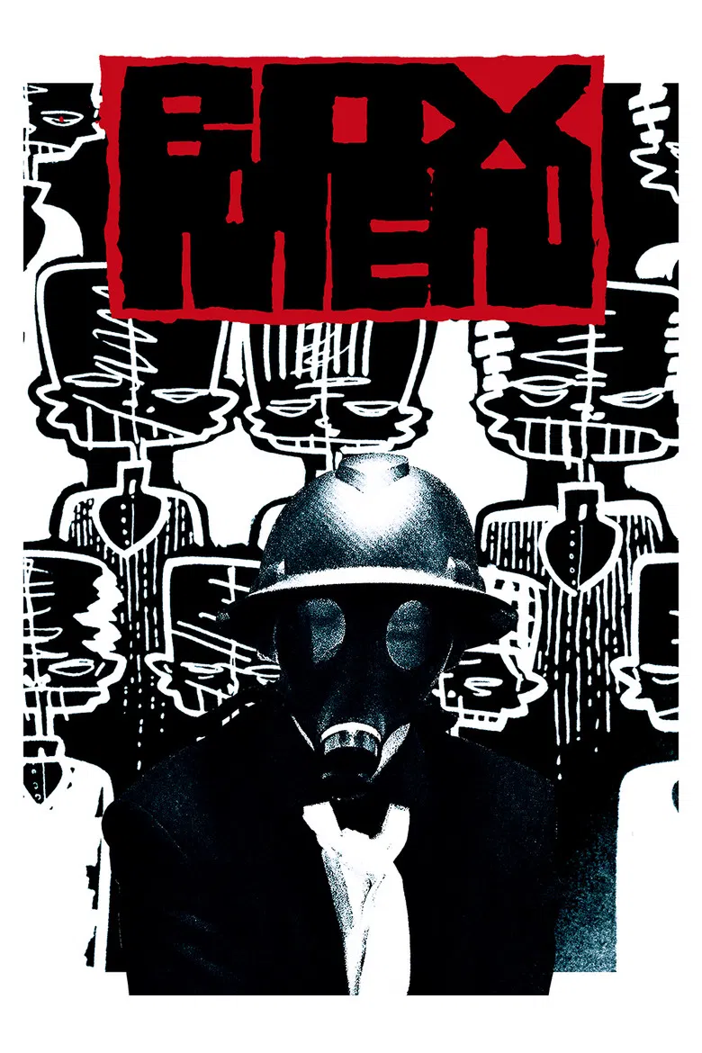 Box Men poster background