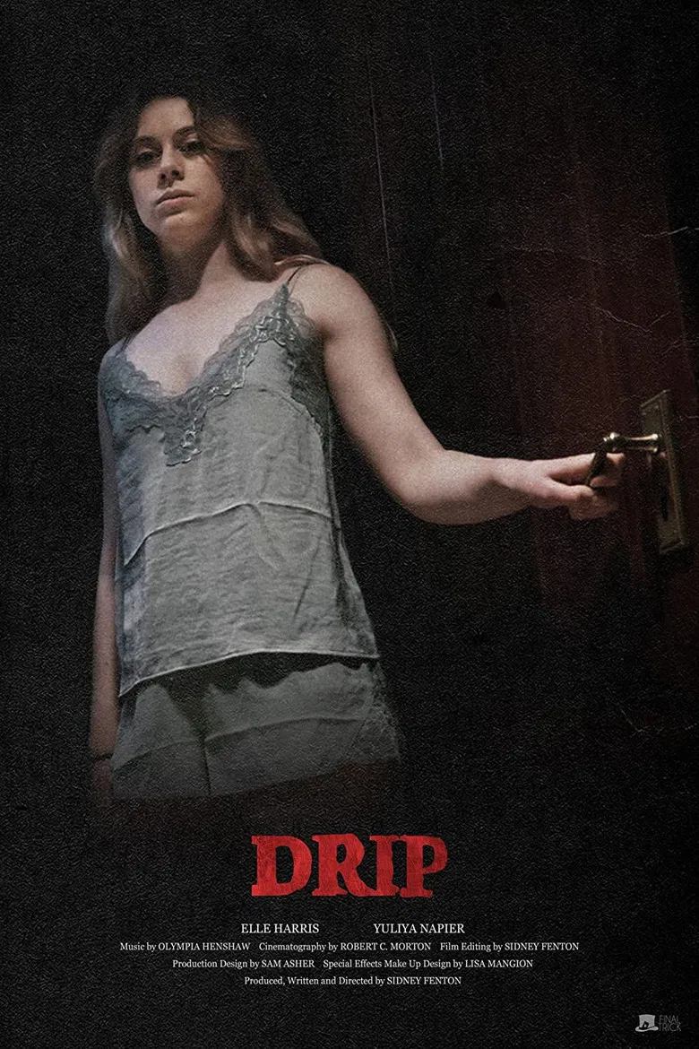 Drip poster background