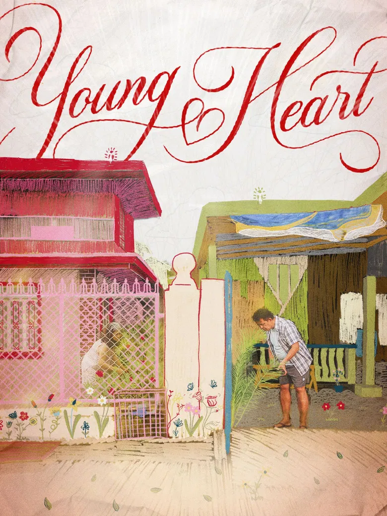 Young Heart poster background