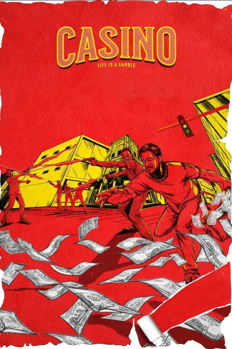 Casino poster background