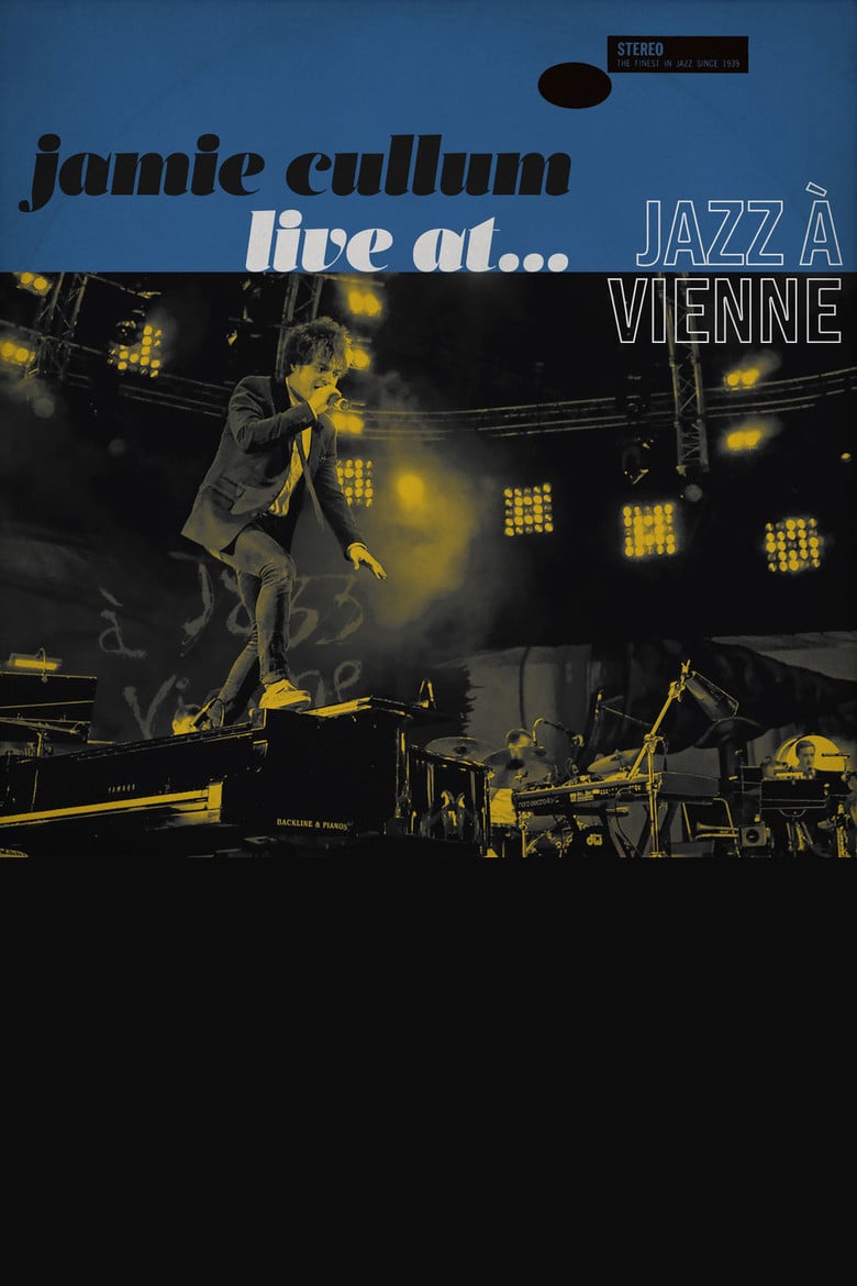 Jamie Cullum: Live at Jazz in Vienne 2014 poster background
