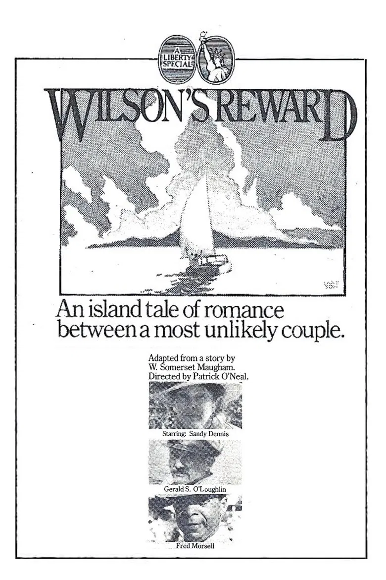 Wilson's Reward poster background