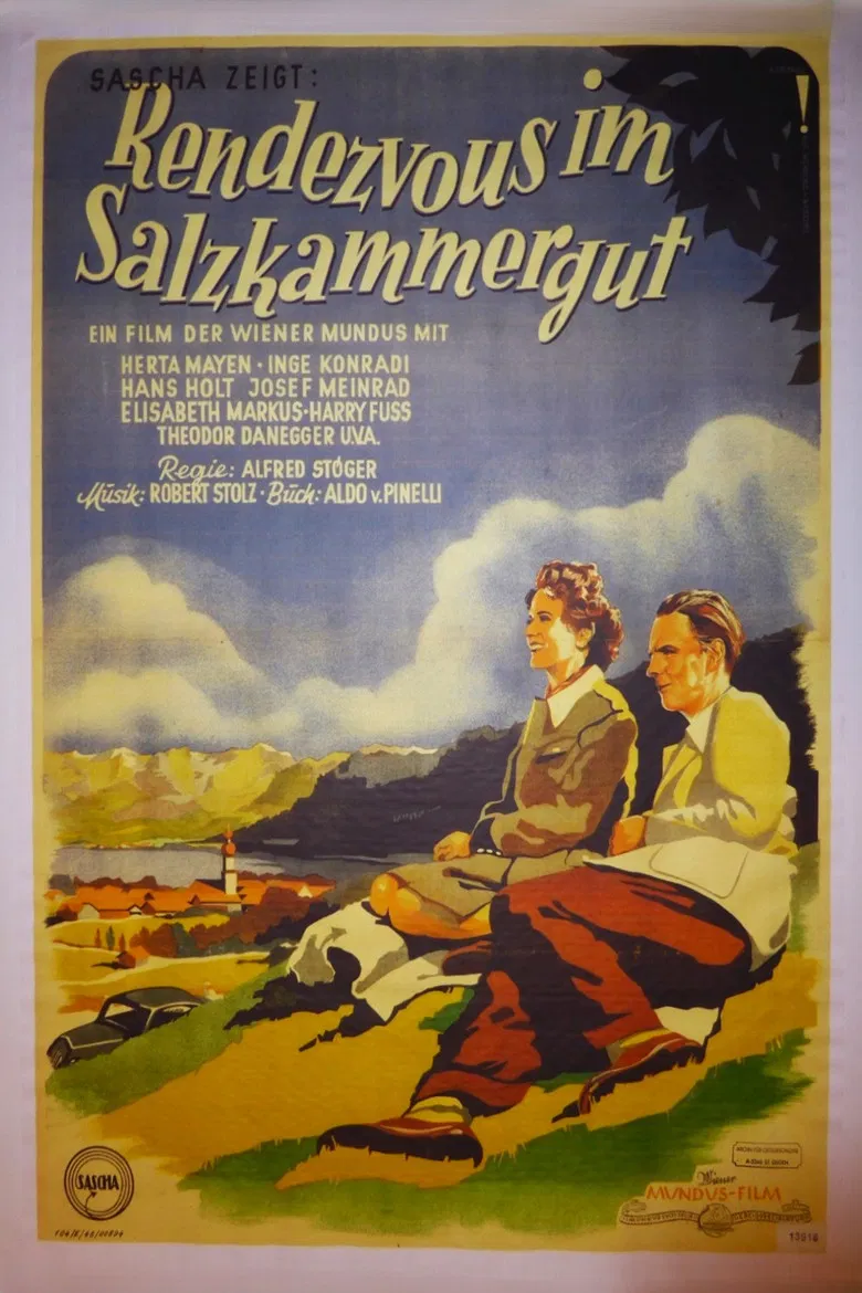 Rendezvous im Salzkammergut poster background