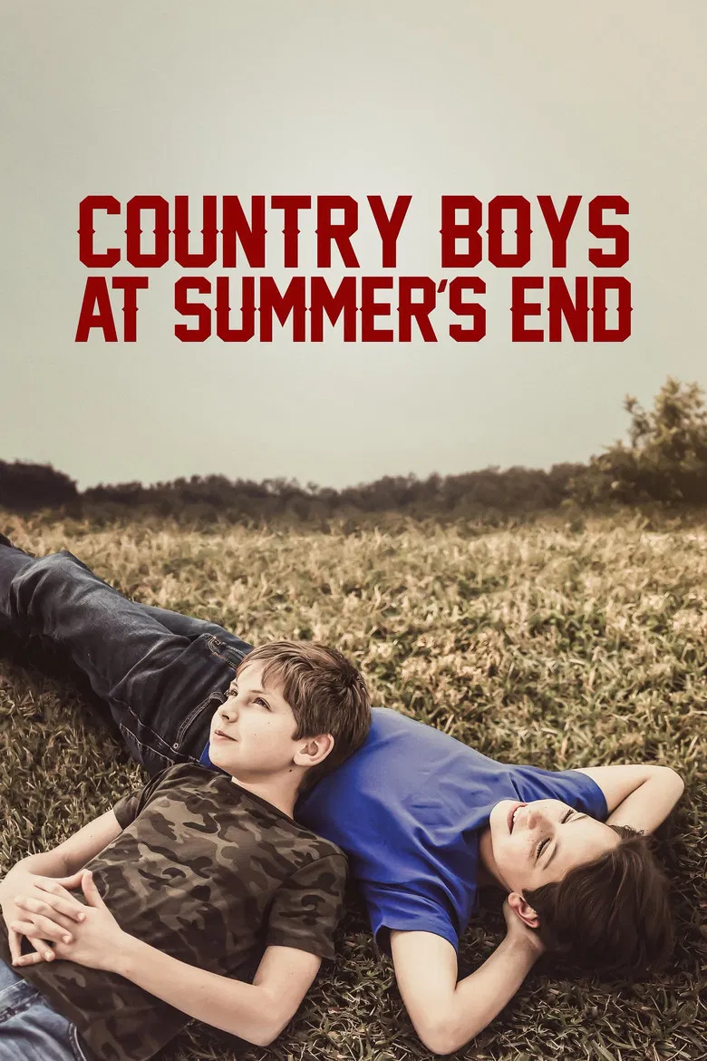 Country Boys at Summer's End poster background