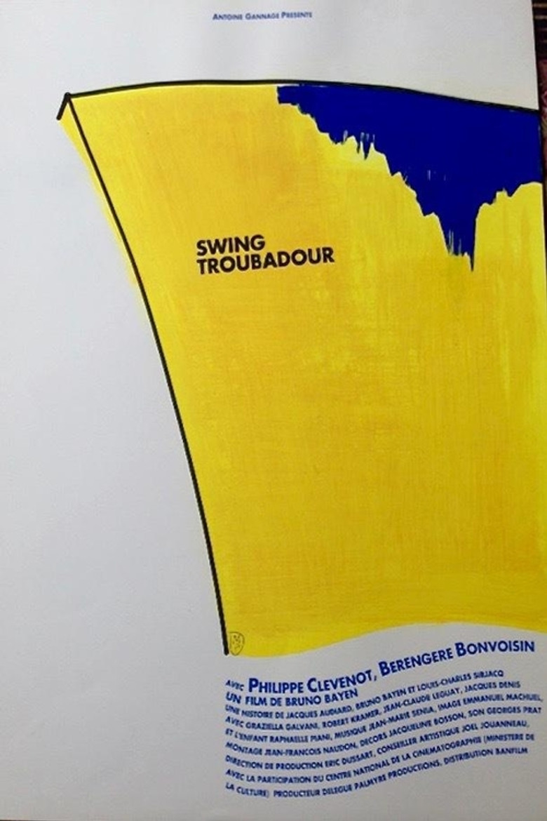 Swing troubadour poster background