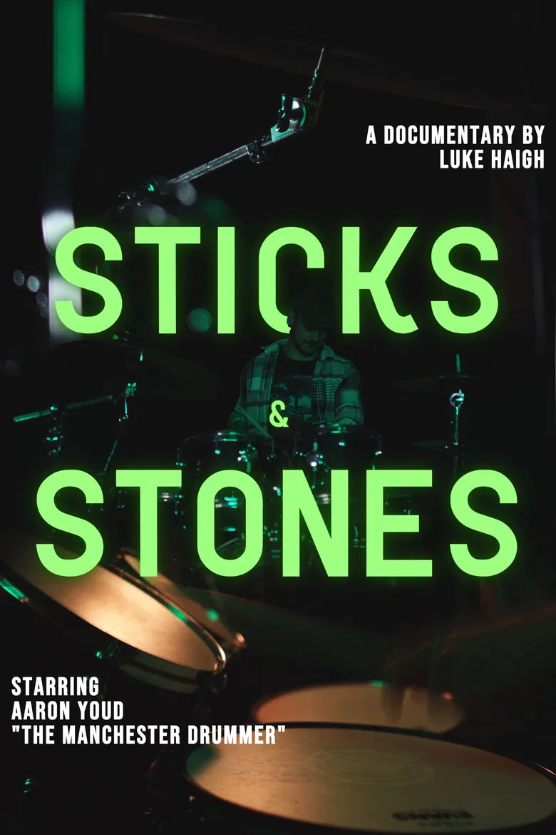 Sticks and Stones poster background