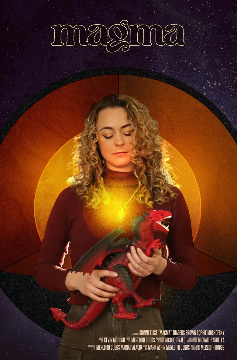 Magma poster background