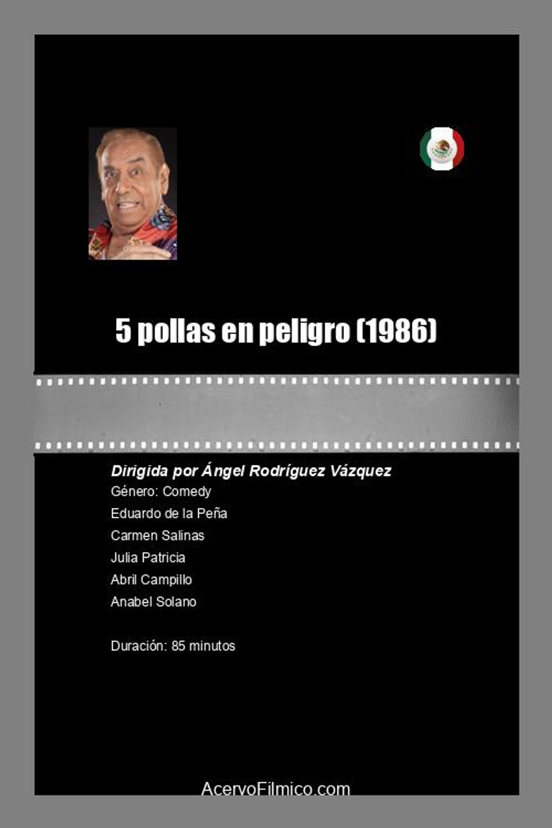 5 pollas en peligro poster background