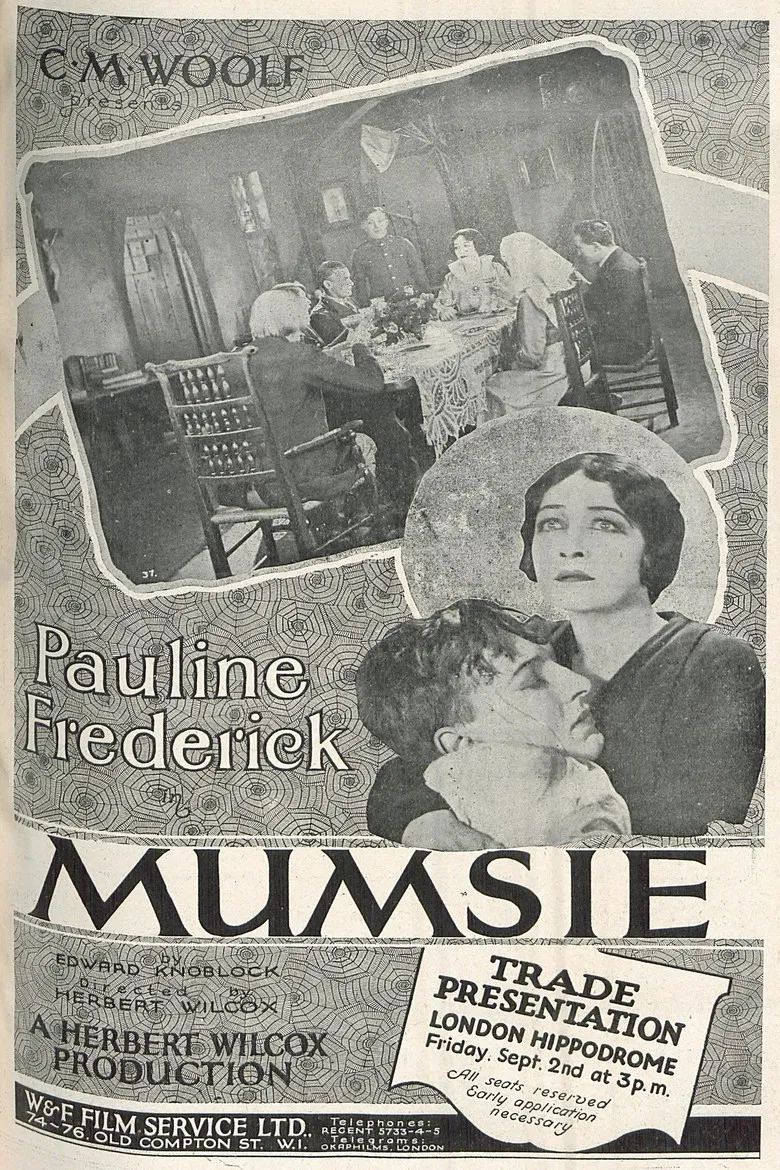 Mumsie poster background