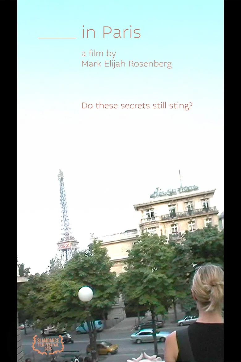 _____ in Paris poster background