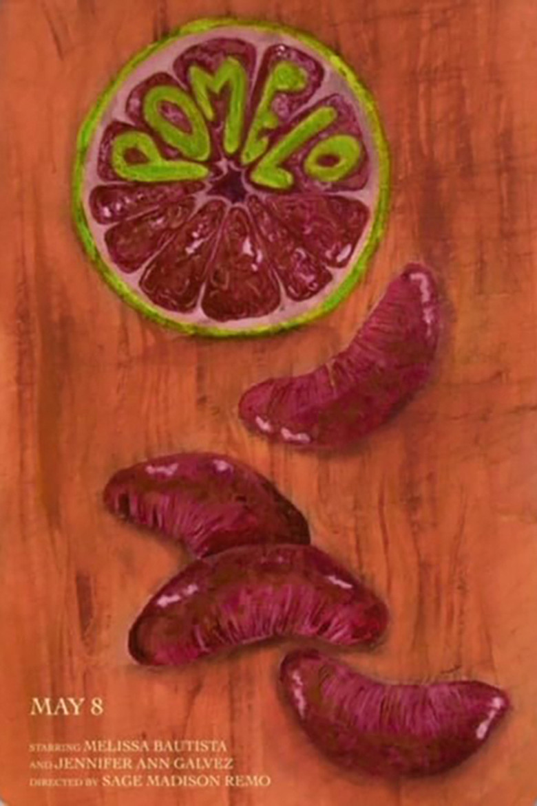 Pomelo poster background