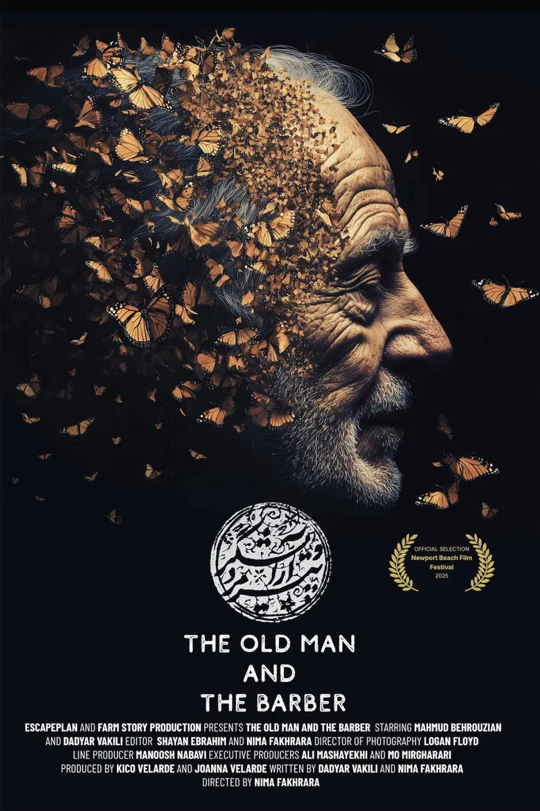 The Old Man and the Barber poster background