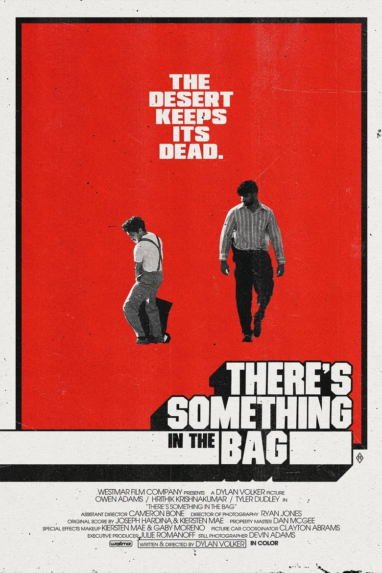 There's Something in the Bag poster background