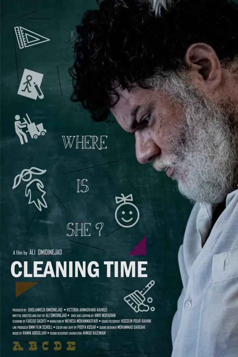 Cleaning Time poster background