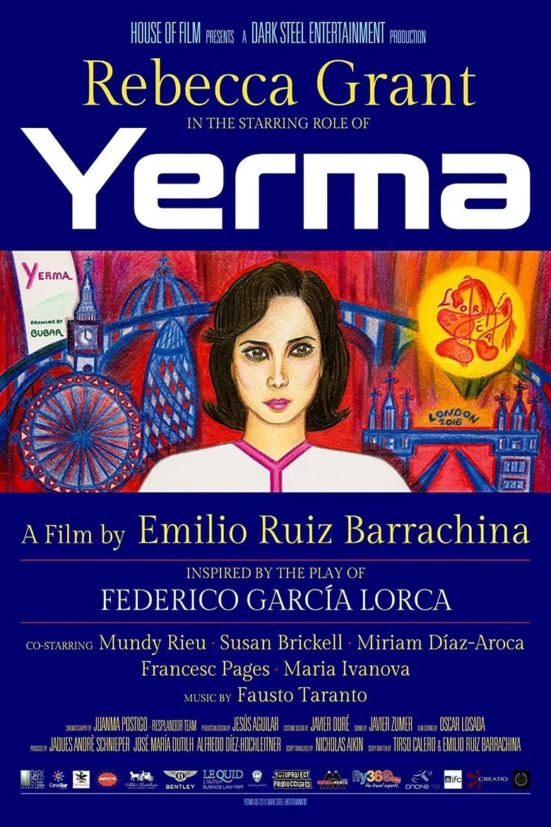 Yerma: Barren poster background