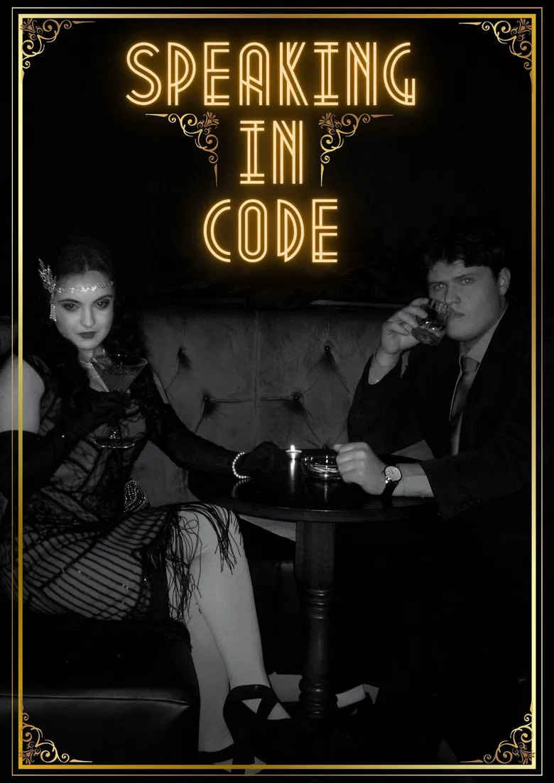 Speaking In Code poster background
