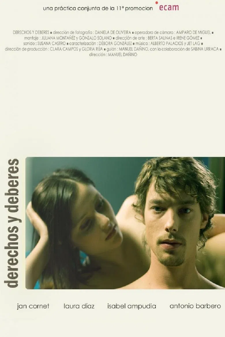 Derechos y deberes poster background