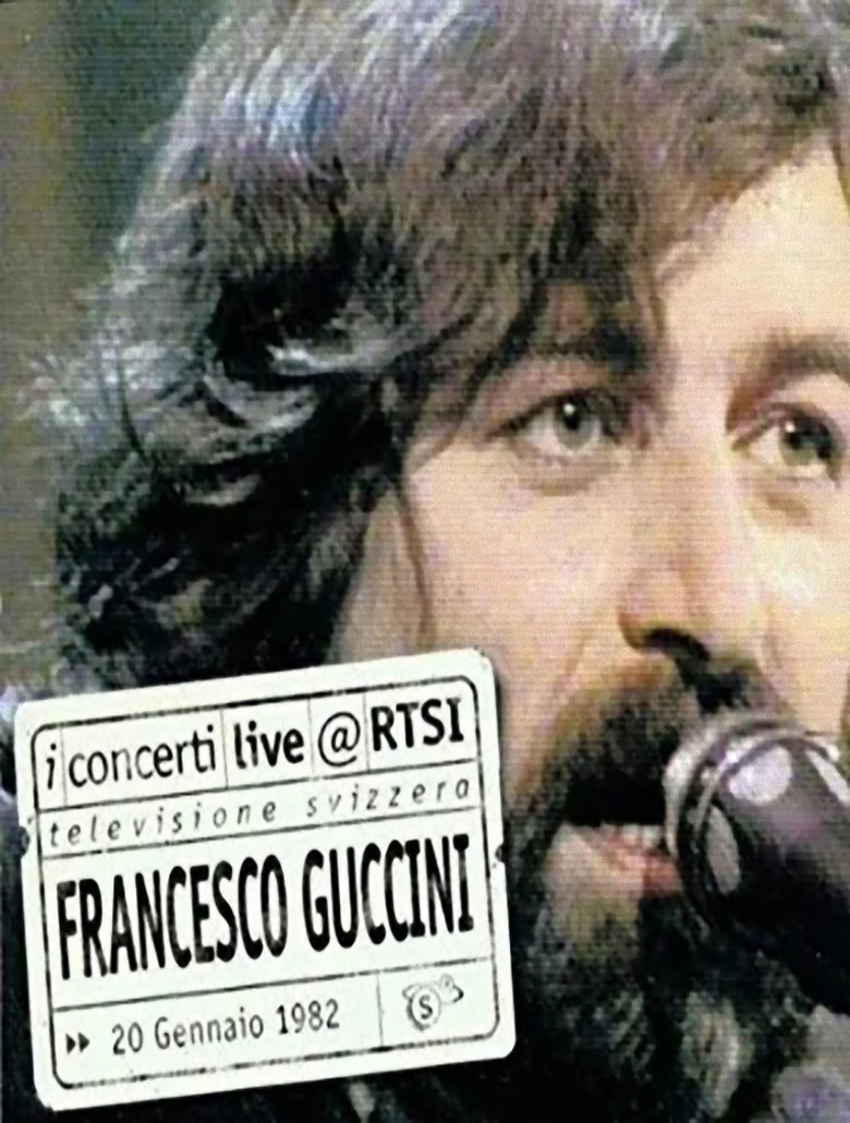 Francesco Guccini - Live @ RTSI poster background