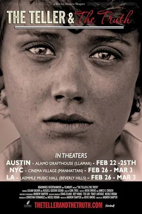 The Teller and the Truth poster background