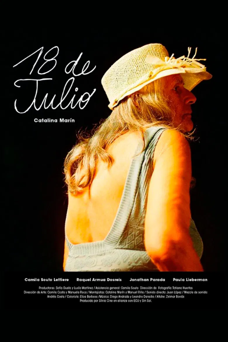 18 de Julio poster background