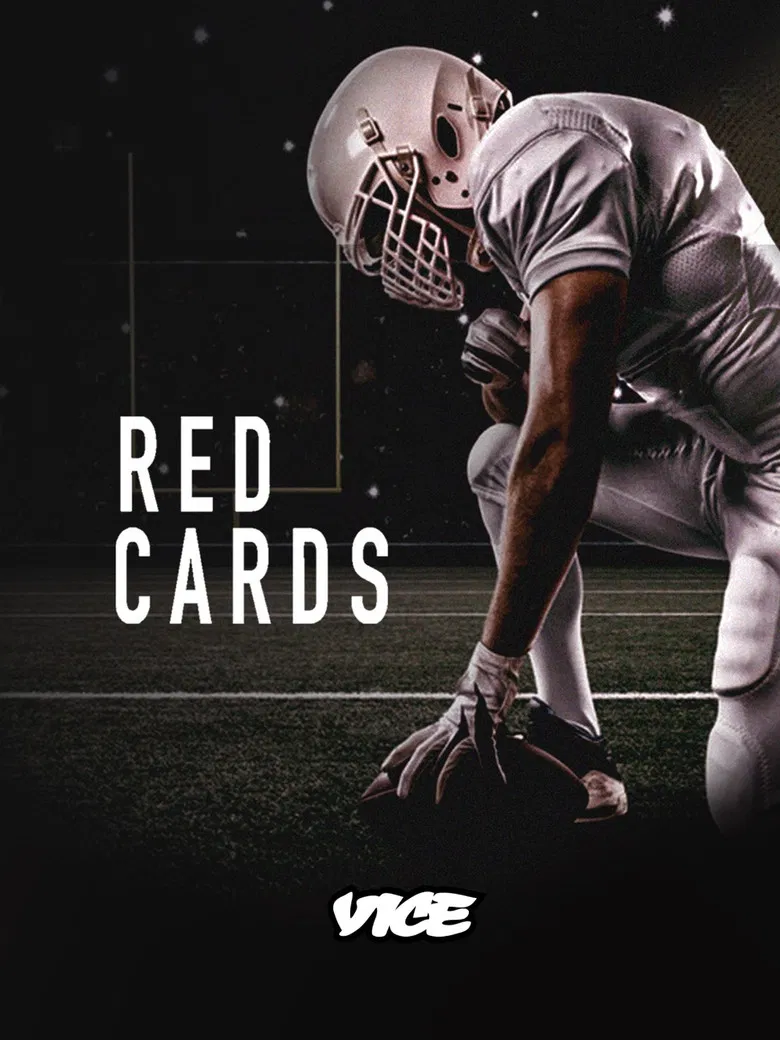 Vice Presents - Red Cards poster background