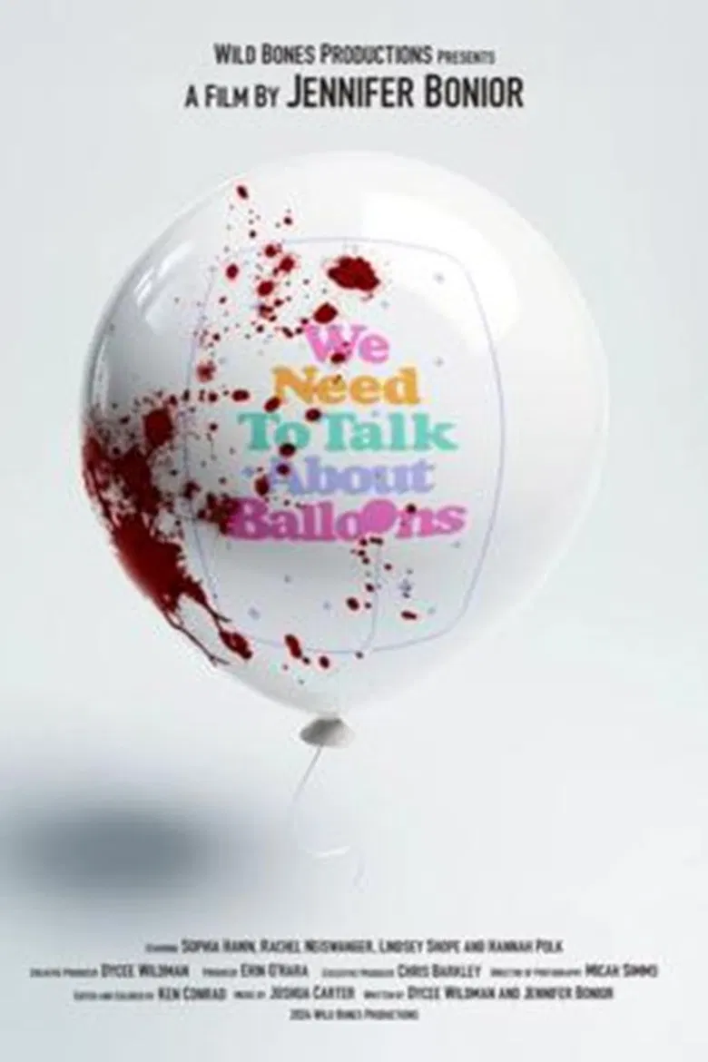 We Need to Talk About Balloons poster background