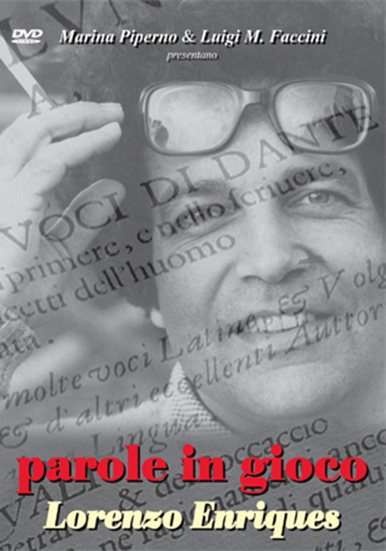 Parole in gioco. Lorenzo Enriques poster background