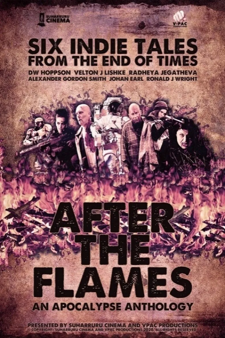 After the Flames: An Apocalypse Anthology poster background
