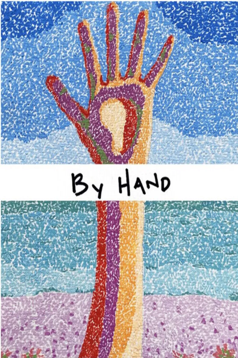 By Hand poster background