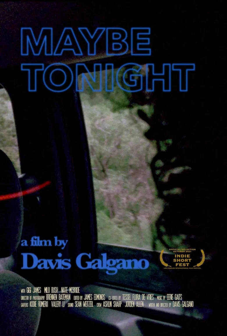 Maybe Tonight poster background