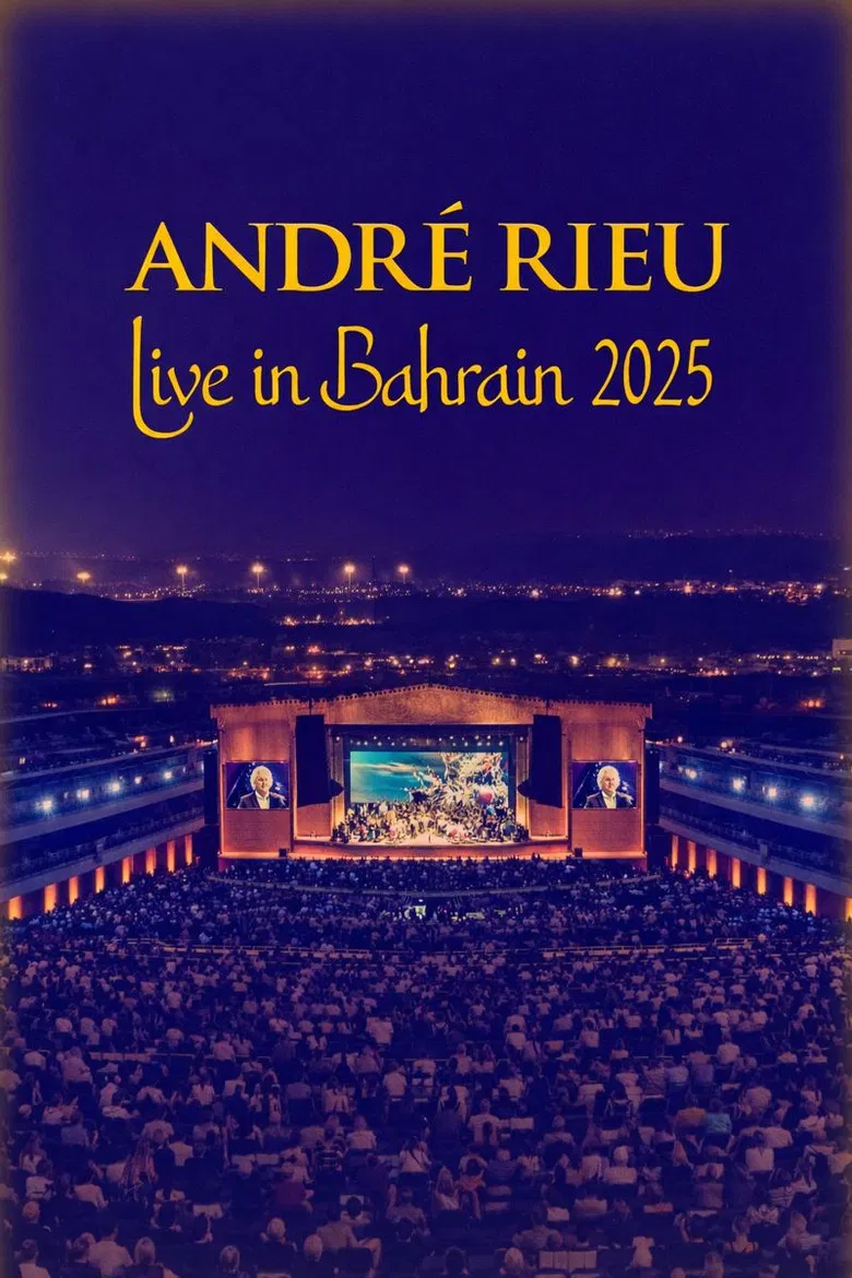 André Rieu - Live in Bahrain 2025 poster background
