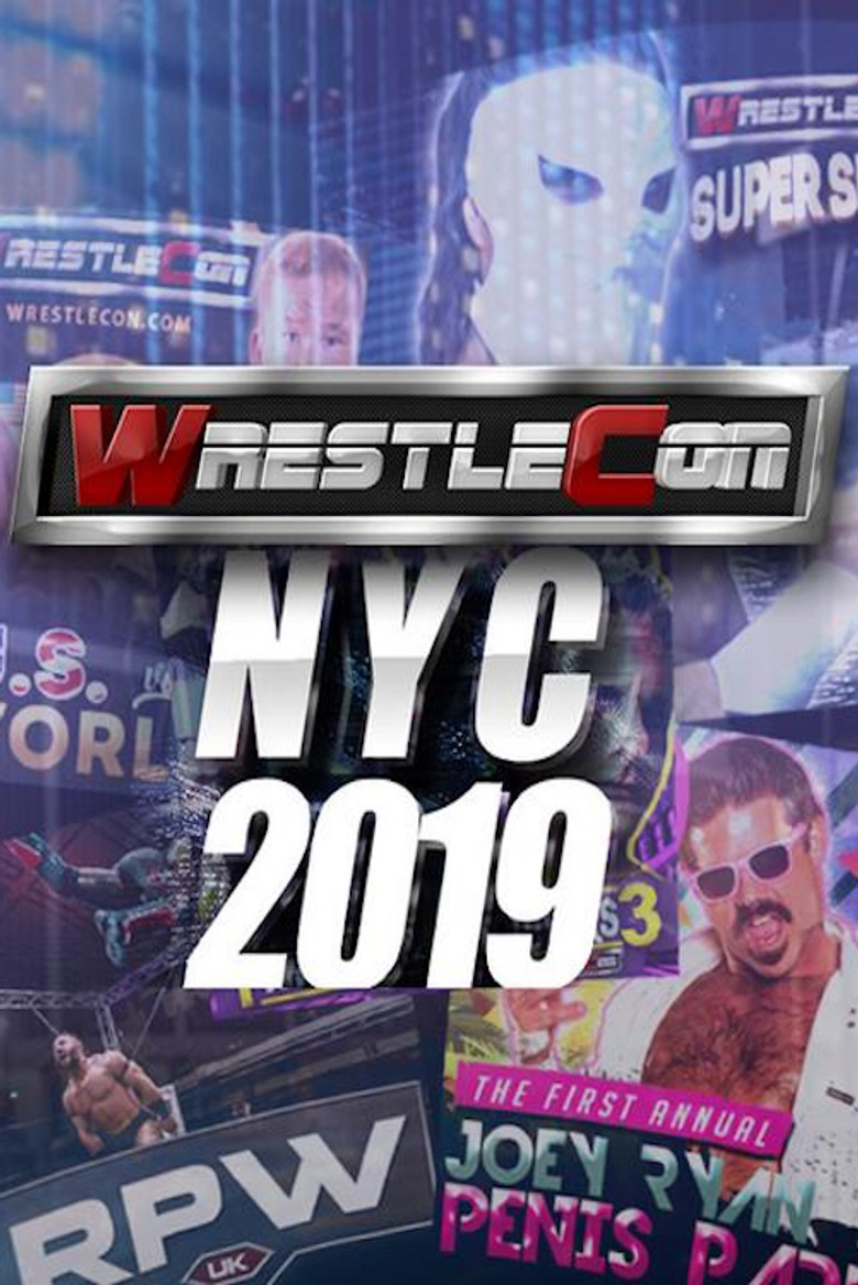 Wrestlecon Supershow 2019 poster background