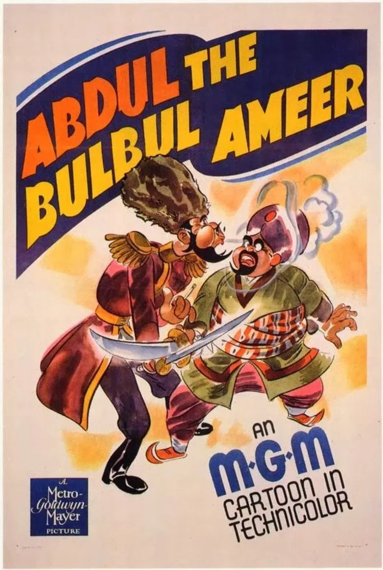 Abdul the Bulbul Ameer poster background