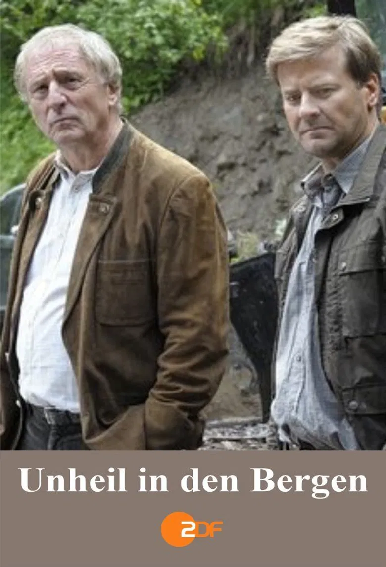 Unheil in den Bergen poster background