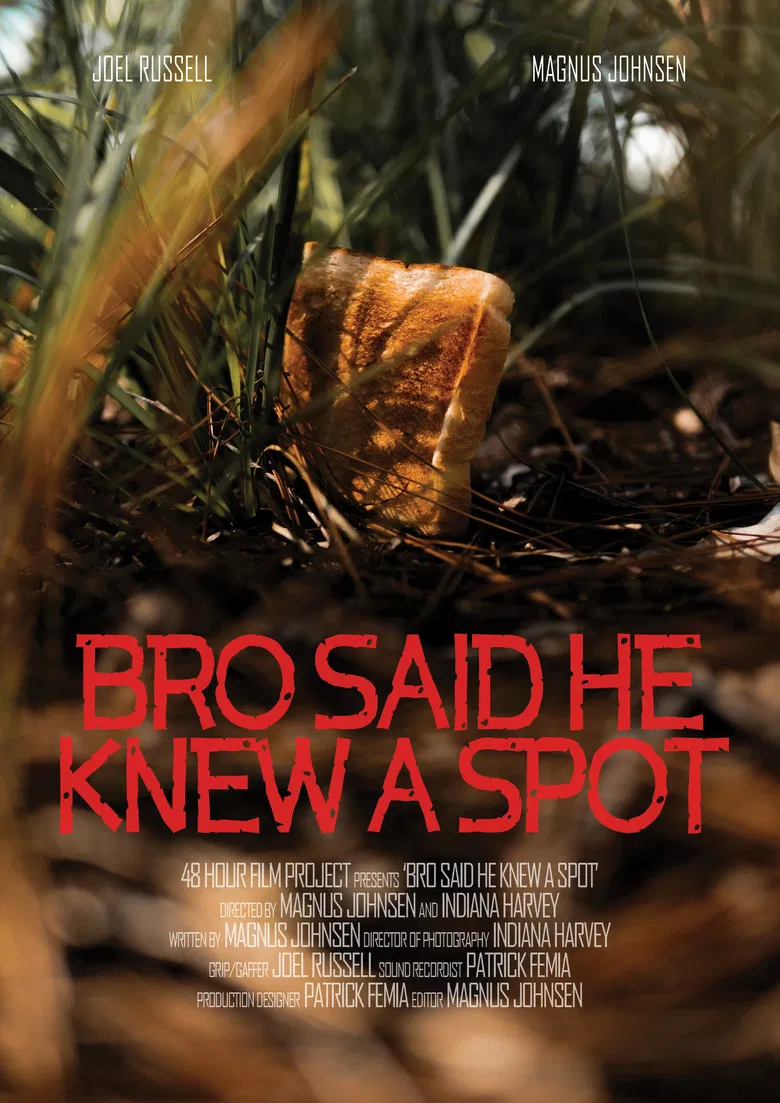 Bro Said He Knew A Spot poster background