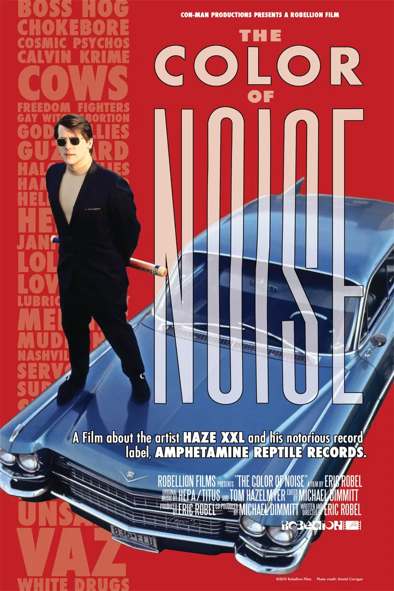 The Color of Noise poster background