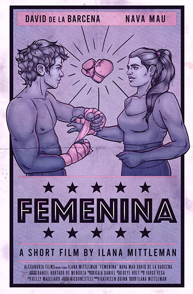 Femenina poster background