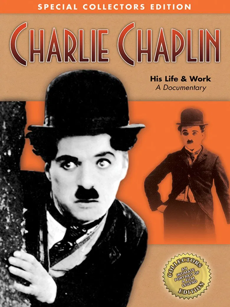 Charlie Chaplin: His Life & Work poster background