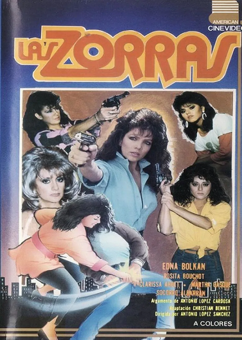 The Foxes poster background