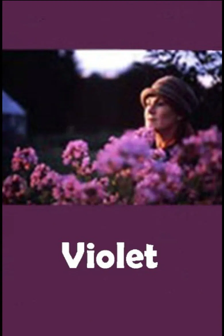 Violet poster background