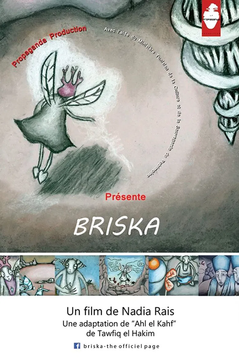 Briska poster background