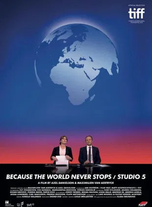 Because the World Never Stops poster background