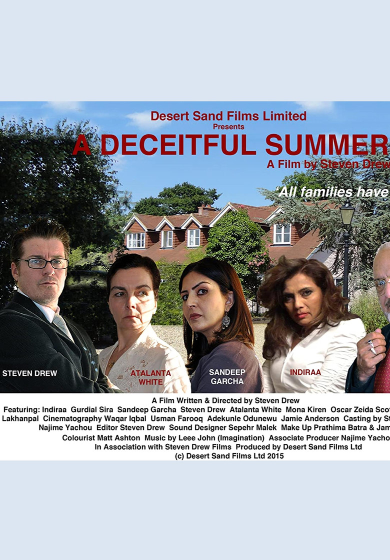 A Deceitful Summer poster background