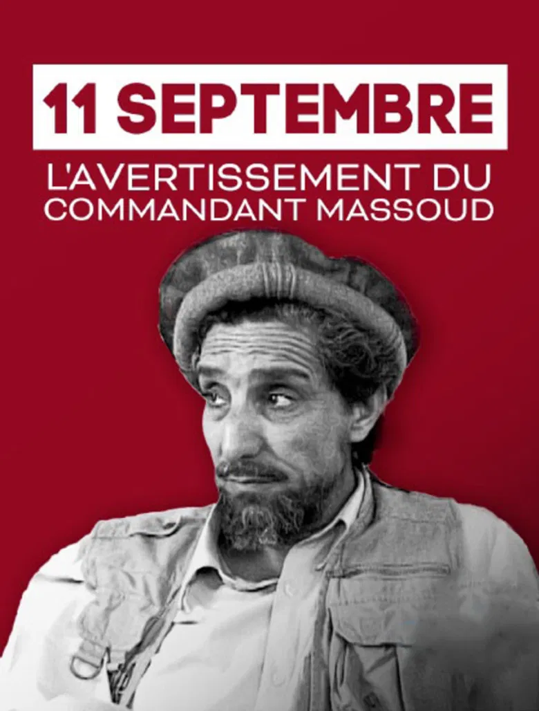 11 Septembre, l'avertissement du commandant Massoud poster background